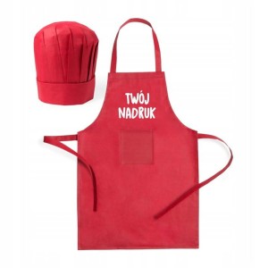 ZESTAW MAŁEGO KUCHARZA (Fartuch + Czapka)