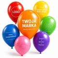 Balony lateksowe 12 cali z nadrukiem logo firmy — kolorowe baloniki reklamowe Agrelo.webp