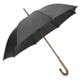 Parasol Oxford czarny z nadrukiem logo.webp
