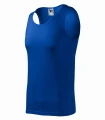 Koszulka Malfini Core 142 męska — t-shirt bawełniany 160g z nadrukiem logo firmy niebieska.webp